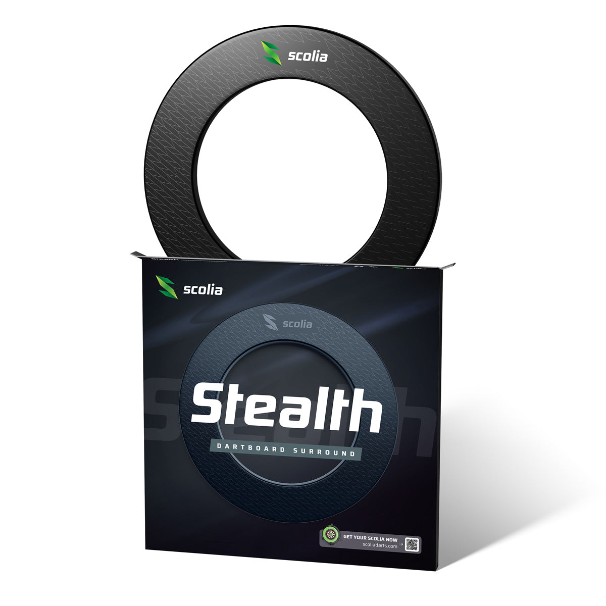 Scolia Stealth Black Dartboard Surround