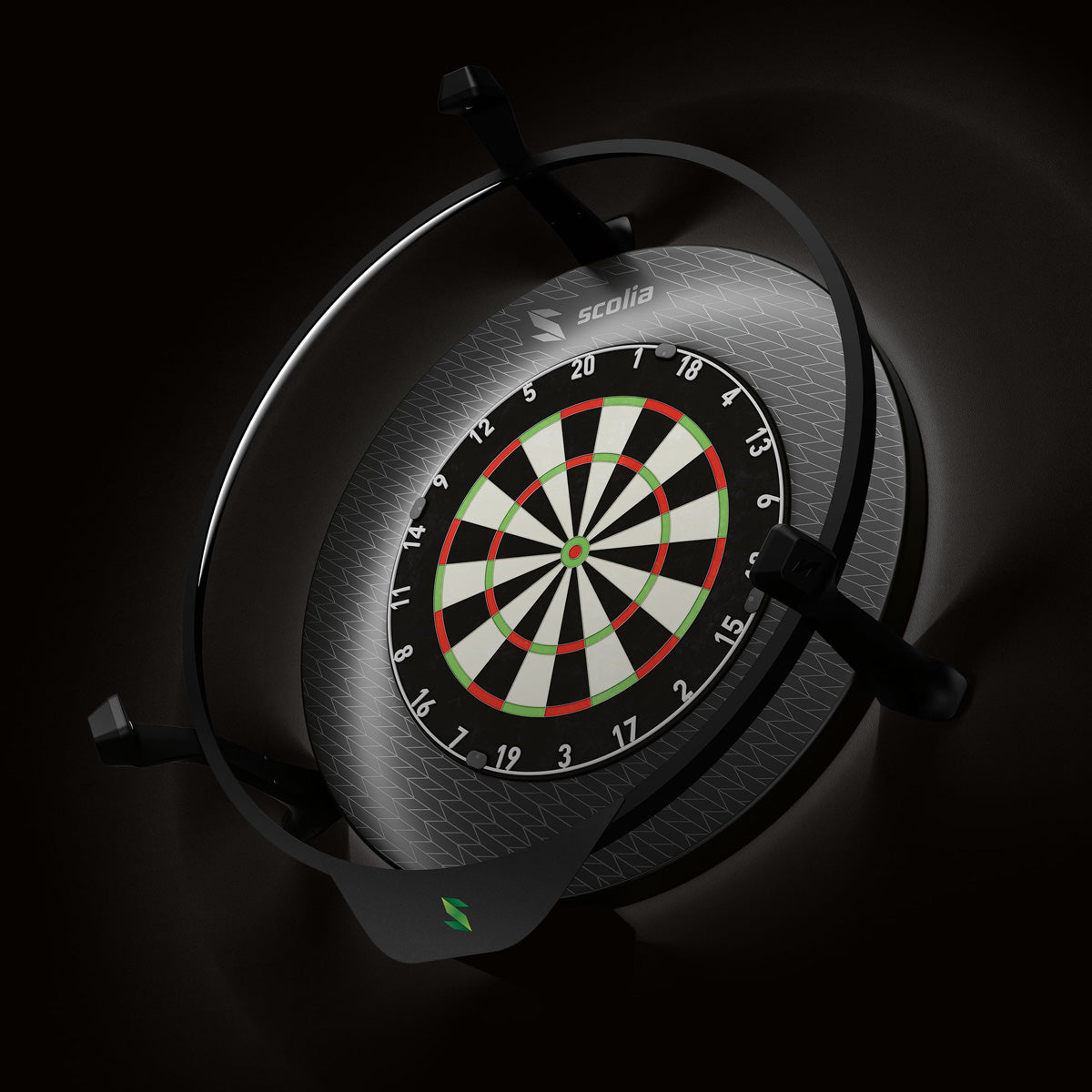 Scolia Stealth Black Dartboard Surround