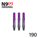 L-Style L-Shaft N9 Locked Straight Dart Shafts Clear Black Gradient