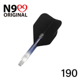 L-Style L-Shaft N9 Locked Straight Dart Shafts Clear Gradient