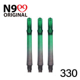 L-Style L-Shaft N9 Locked Straight Dart Shafts Clear Black Gradient