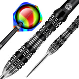 AI Mimic Steel Tip Darts dynamic product image highlighting the full dart setup and barrel design