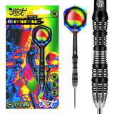 AI Mimic Steel Tip Darts main product image showing the darts, packaging, flights, shafts, and included accessories