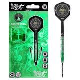 Alchemy Mythril Steel Tip Darts packaging exterior image showing the outer box artwork, branding, and presentation design