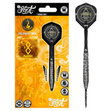 Alchemy Runstel Steel Tip Darts packaging exterior image showing the outer box artwork, branding, and presentation design
