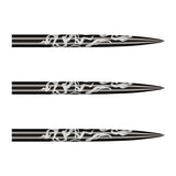 Shot Alchemy Steel Tip Dart Points Black main product image showing the dart points