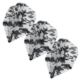 Shot Arctic Camo White Dart Flights No6