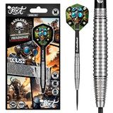 Badlands Krush Steel Tip Darts main product image showing the darts, packaging, flights, shafts, and included accessories