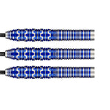 Badlands Tova Steel Tip Darts close up image showing detailed grip patterns, machining, coating, and precision craftsmanship