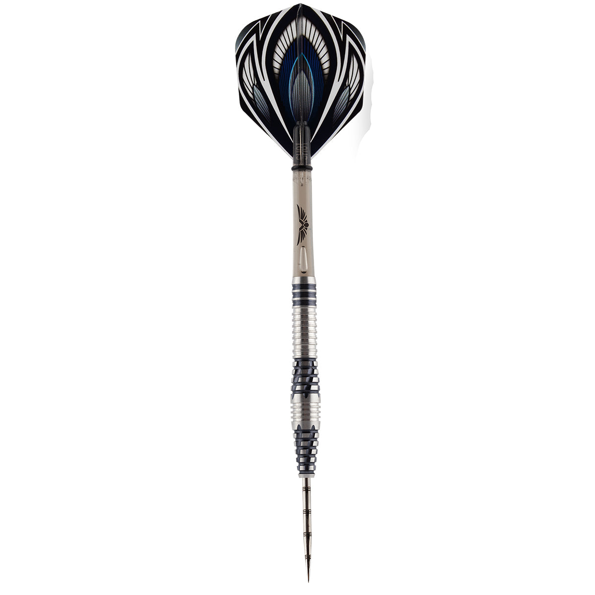 Birds of Prey Falcon Steel Tip Darts angled product image displaying the barrel profile, grip layout, and design features