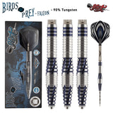 Birds of Prey Falcon Steel Tip Darts main product image showing the darts, packaging, flights, shafts, and included accessories