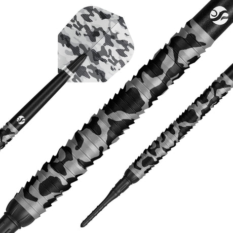 Shot Camo Polar Turbo Point 90% Tungsten Steel Tip Darts