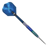 Celt Merlin Steel Tip Darts angled product image displaying the barrel profile, grip layout, and design features