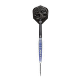 Celt Toranos Steel Tip Darts angled product image displaying the barrel profile, grip layout, and design features