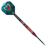 Future Knights Dreadheart Steel Tip Darts angled product image displaying the barrel profile, grip layout, and design features