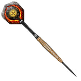 Future Knights Hachette Steel Tip Darts angled product image displaying the barrel profile, grip layout, and design features