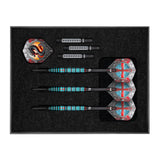 Future Knights St George Steel Tip Darts contents image displaying everything included inside the package