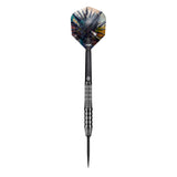 Gnarly Rippah Steel Tip Darts dynamic product image highlighting the full dart setup and barrel design
