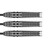 Gnarly Smasha Steel Tip Darts close up image showing detailed grip patterns, machining, coating, and precision craftsmanship