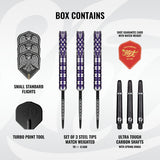 Shot Goths Visara Turbo Point 90% Tungsten Steel Tip Darts