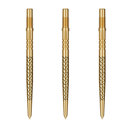 Image of the Shot Kapene Gold Ti Turbo Points displayed for retail sale with product packaging