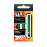 Shot Koi Carbon Dart Stems Shafts packaging image showing the retail pack design and included contents