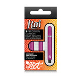 Shot Koi Carbon Dart Stems Shafts packaging image showing the retail pack design and included contents