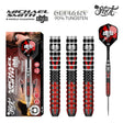 Michael Smith Defiant Steel Tip Darts main product image showing the darts, packaging, flights, shafts, and included accessories