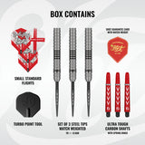 Shot Michael Smith Series II Turbo Point 90% Tungsten Steel Tip Darts