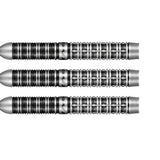Niels Zonneveld 2.0 Steel Tip Darts close up image showing detailed grip patterns, machining, coating, and precision craftsmanship