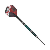 Image of the Shot Niels Zonneveld Turbo Point 90% Tungsten Steel Tip Darts displayed on a white background