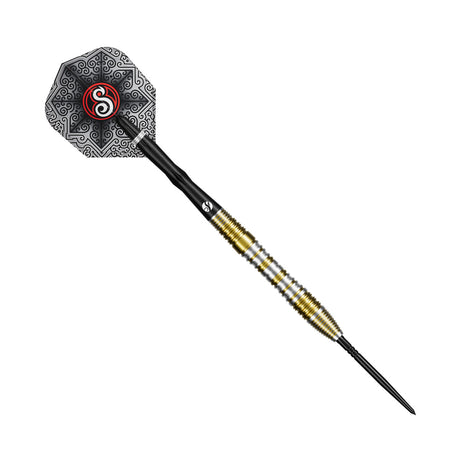 Image of the Shot Pro Series Alexander Merkx Turbo Point 90% Tungsten Steel Tip Darts displayed on a white background