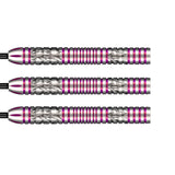 Pro Series Barbora Hospodarska 2.0 Steel Tip Darts close up image showing detailed grip patterns, machining, coating, and precision craftsmanship