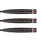 Pro Series Carl Sneyd Steel Tip Darts close up image showing detailed grip patterns, machining, coating, and precision craftsmanship