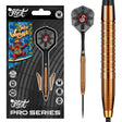 Pro Series Jake Womack Steel Tip Darts main product image showing the darts, packaging, flights, shafts, and included accessories