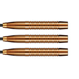 Pro Series Jake Womack Steel Tip Darts close up image showing detailed grip patterns, machining, coating, and precision craftsmanship