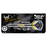 Pro Series Jitse van der Wal Steel Tip Darts packaging image showing the retail presentation box and Shot branding