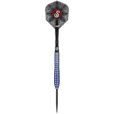 Pro Series Nicole Regnaud Steel Tip Darts dynamic product image highlighting the full dart setup and barrel design