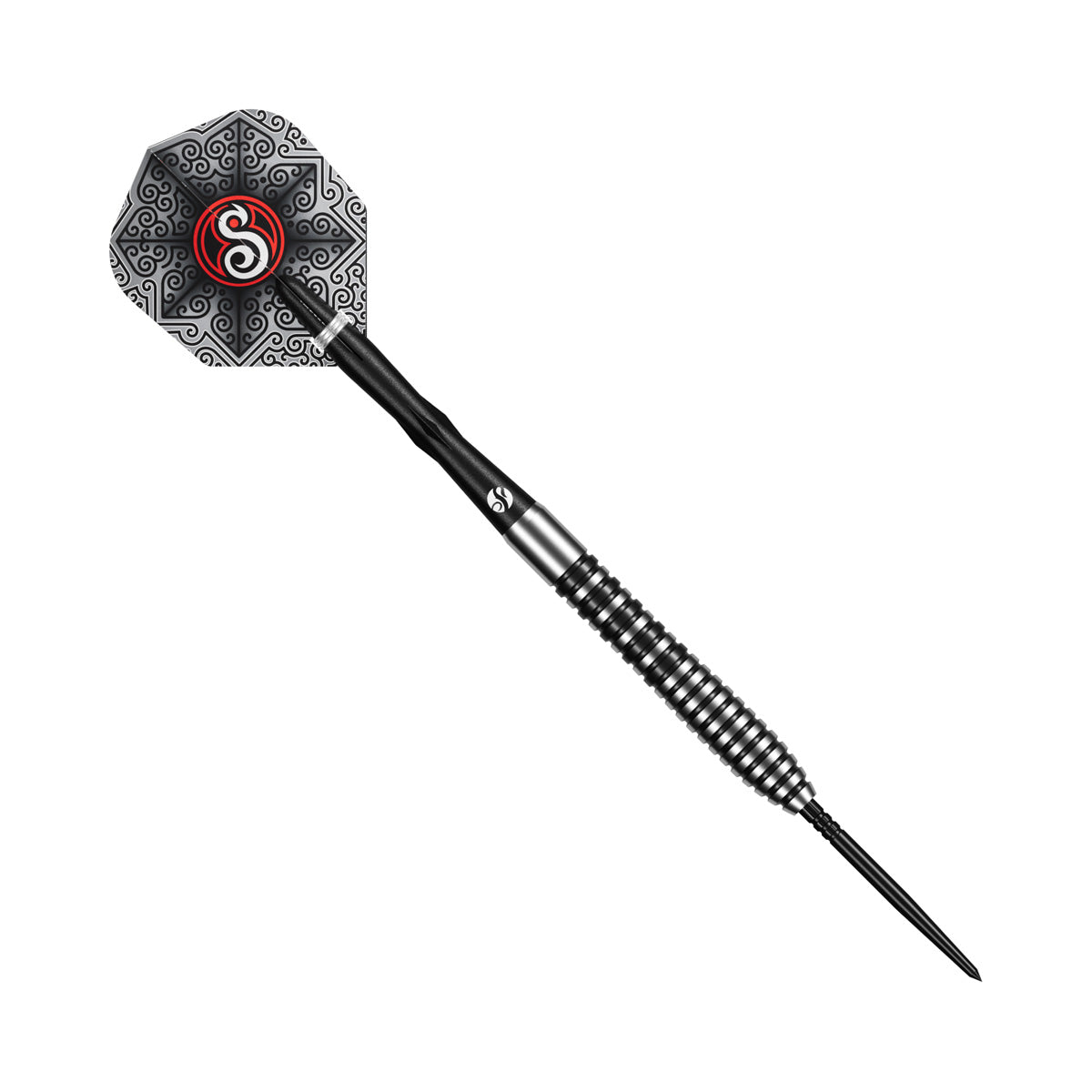 Image of the Shot Pro Series Raymond Smith Guru Turbo Point 90% Tungsten Steel Tip Darts displayed on a white background
