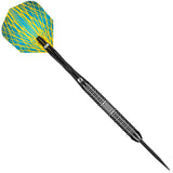 Pro Series Rowby John Rodriguez Baha Steel Tip Darts angled product image displaying the barrel profile, grip layout, and design features
