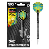 Pro Series Rowby John Rodriguez Baha Steel Tip Darts packaging exterior image showing the outer box artwork, branding, and presentation design