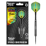 Pro Series Rowby John Rodriguez Baha Steel Tip Darts packaging exterior image showing the outer box artwork, branding, and presentation design