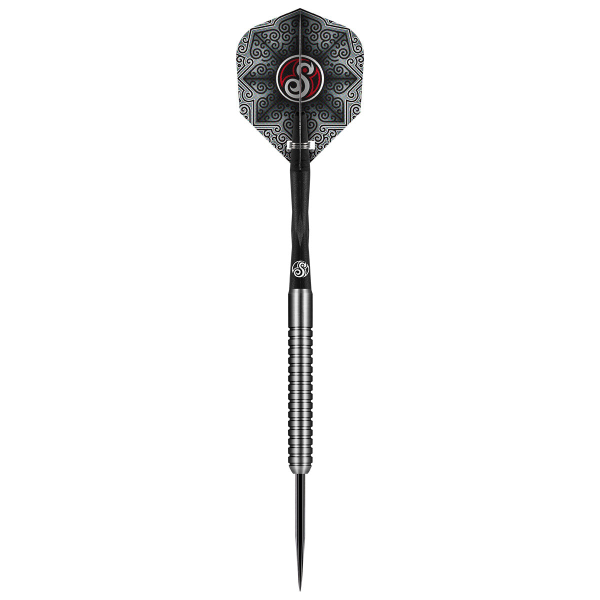 Raymond Smith Steel Tip Darts angled product image displaying the barrel profile, grip layout, and design features