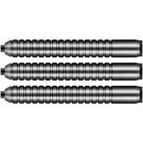 Raymond Smith Steel Tip Darts close up image showing detailed grip patterns, machining, coating, and precision craftsmanship