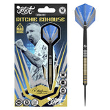 Ritchie Edhouse Madhouse Steel Tip Darts packaging exterior image showing the outer box artwork, branding, and presentation design