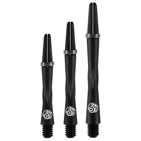 Shot Tao Carbon Shaft with Spring Ring Dart Stems main product image showing the dart stems and product contents