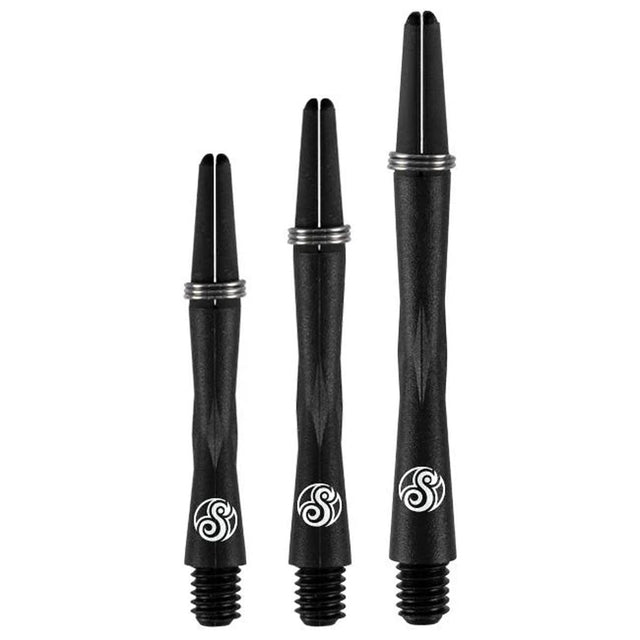Shot Tao Carbon Shaft with Spring Ring Dart Stems main product image showing the dart stems and product contents