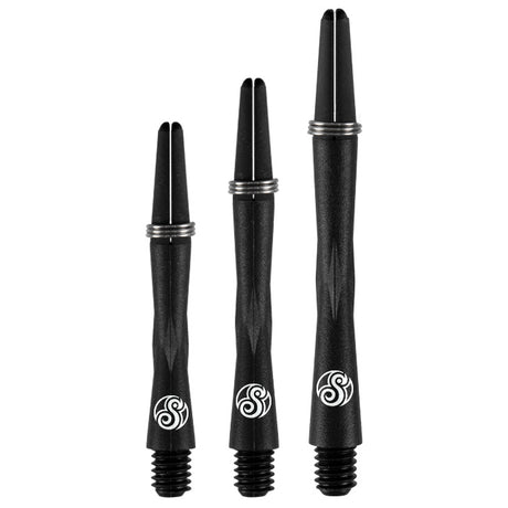 Shot Tao Carbon Shaft with Spring Ring Dart Stems main product image showing the dart stems and product contents