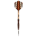 Tribal Weapon 1 Series Steel Tip Darts dynamic product image highlighting the full dart setup and barrel design
