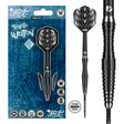 Image of the Shot Tribal Weapon 4 Series Turbo Point 90% Tungsten Steel Tip Darts displayed for retail sale with product packaging